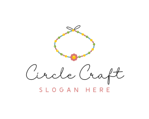 Flower Accessory Beads logo design