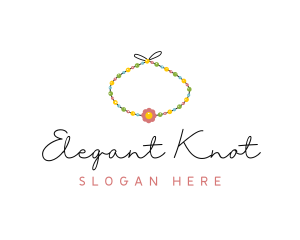 Flower Accessory Beads logo design