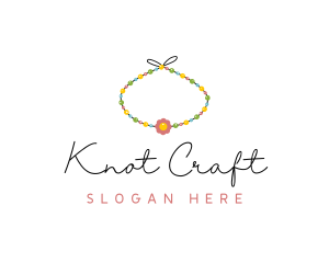 Flower Accessory Beads logo design