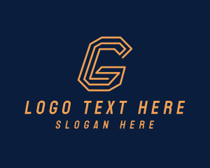 Cyberspace - Digital Programmer Tech logo design