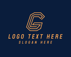 Programmer - Programmer Tech Letter G logo design