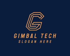 Programmer Tech Letter G logo design