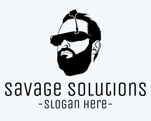 Thug - Guy Virtual Glasses logo design