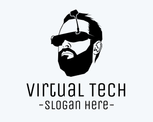 Guy Virtual Glasses logo design