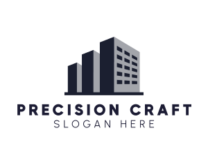 Manufacture - Building Property Construction logo design