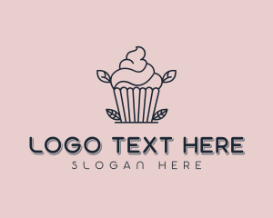 Leaf - Sweet Cupcake Patisserie logo design
