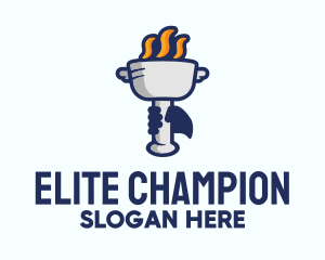 Champion - Champion Torch logo design