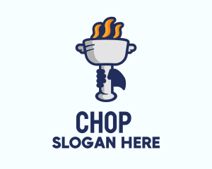 Champion Torch logo design