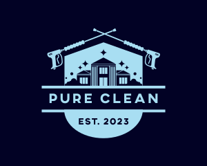 Mansion House Cleaning logo design