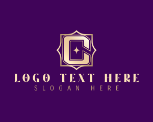 Letter C - Elegant Jewelry Pawnshop logo design