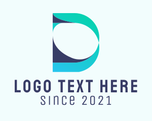 Typography - Modern Generic Letter D logo design