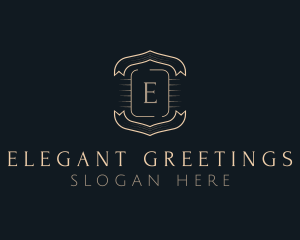 Elegant Ribbon Banner logo design