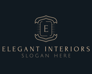 Elegant Ribbon Banner logo design