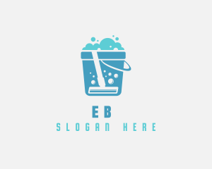 Bubble Bucket  Sanitary Cleaning Logo