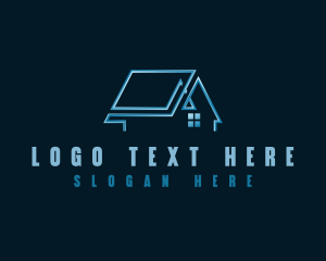 Contractor - Roof Realtor Property logo design