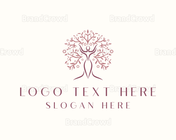 Woman Wellness Tree Logo