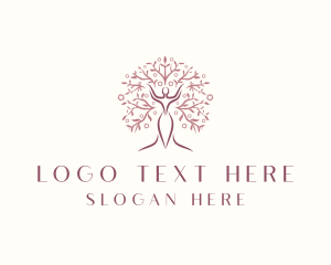 Woman Wellness Tree Logo