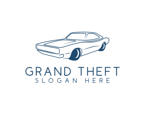 Classic Car Mechanic Logo