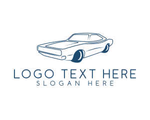 Classic Car Mechanic Logo