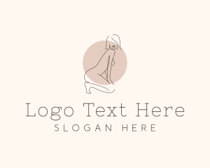 Beautiful - Sexy Body Underwear Lingerie logo design