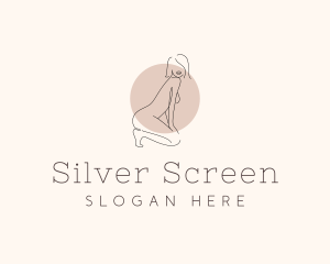 Naked - Sexy Body Underwear Lingerie logo design