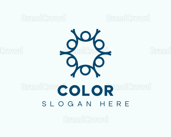 Blue Human Outsourcing Logo