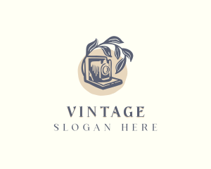 Vintage Camera Photography logo design