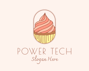 Sweet Bake Cupcake Logo