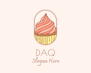 Sweet Bake Cupcake Logo