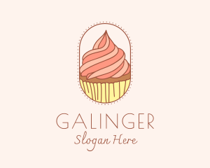 Homemade - Sweet Bake Cupcake logo design