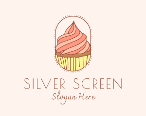 Cafe - Sweet Bake Cupcake logo design