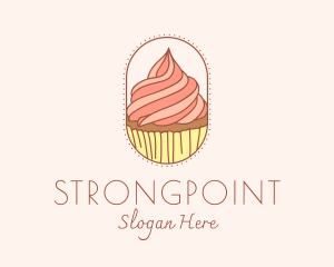 Bakery - Sweet Bake Cupcake logo design