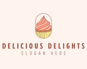 Sweet Bake Cupcake logo design