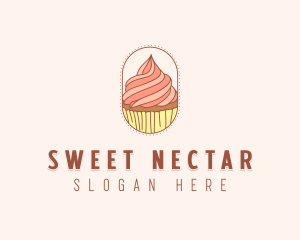 Sweet Bake Cupcake logo design