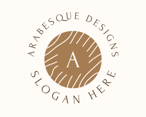 Wood Interior Design Boutique logo design