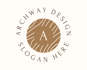 Wood Interior Design Boutique logo design