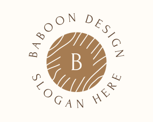 Wood Interior Design Boutique logo design