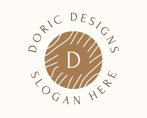 Wood Interior Design Boutique logo design