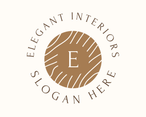 Wood Interior Design Boutique logo design