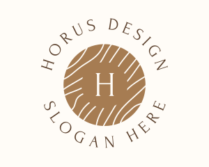 Wood Interior Design Boutique logo design