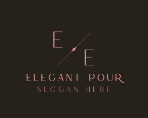 Upscale Elegant Beauty logo design