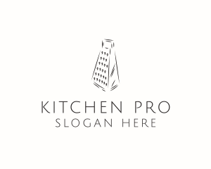 Grater Kitchen Utensil logo design