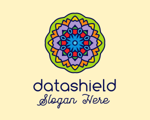 Mandala Textile Art  Logo