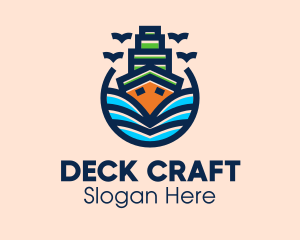 Big Boat Ship logo design