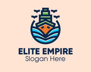 Big Boat Ship logo design