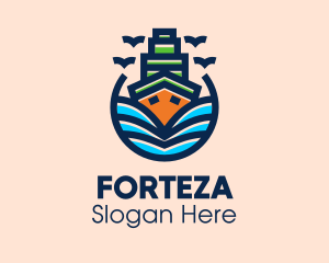 Big Boat Ship logo design