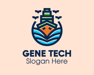 Big Boat Ship logo design