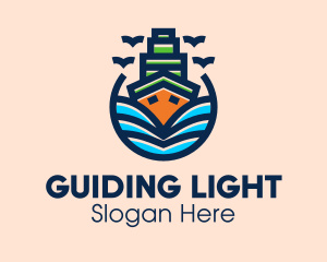 Big Boat Ship logo design