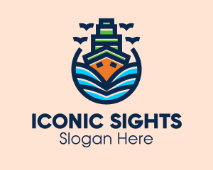 Big Boat Ship logo design