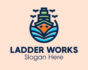 Big Boat Ship logo design